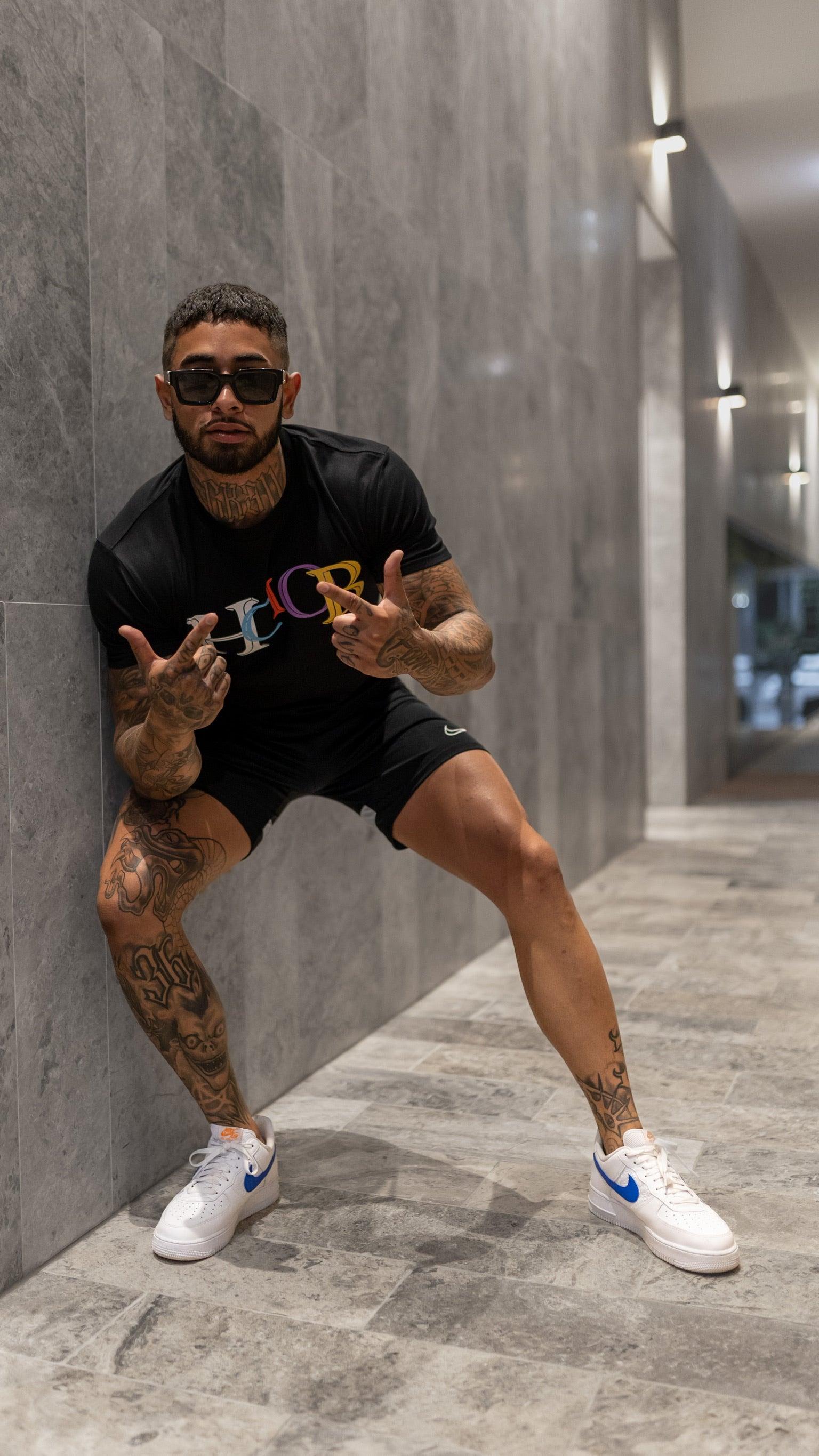 HCIOB COLOUR DRIP TEE