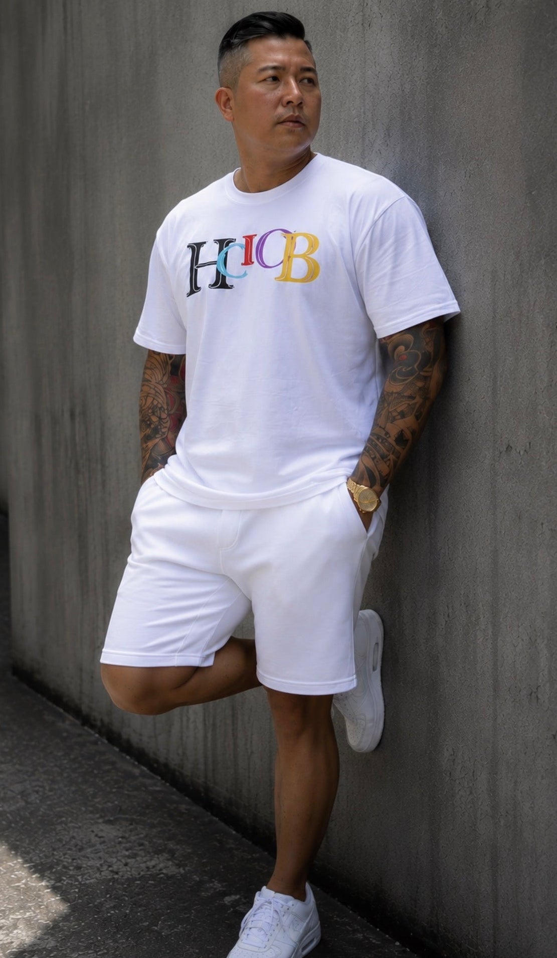 HCIOB COLOUR DRIP (WHITE)