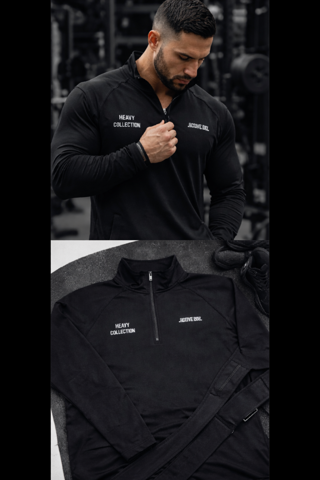 ACTIVE DIVISION QUARTER ZIP
