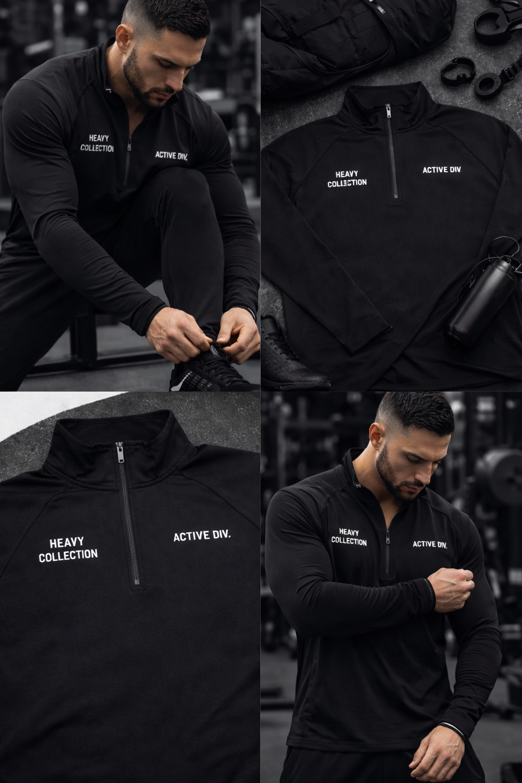 ACTIVE DIVISION QUARTER ZIP