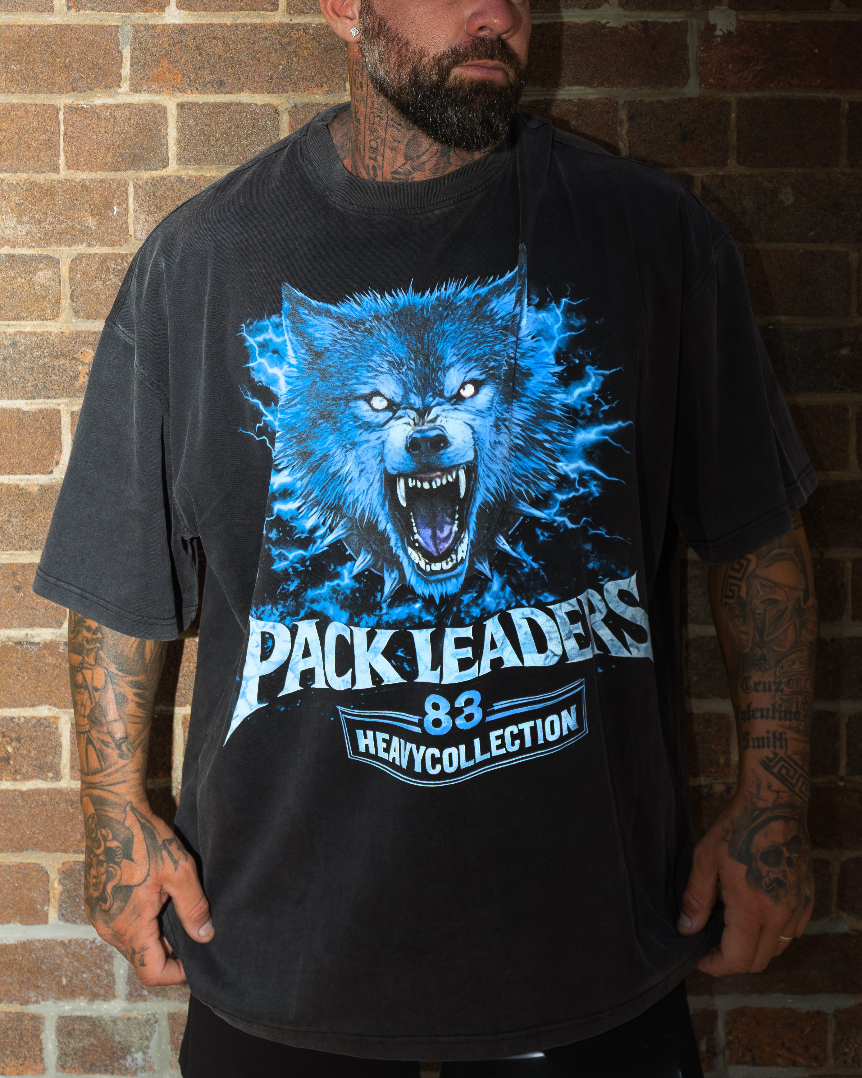 PACK LEADERS OVERSIZED VINTAGE TEE