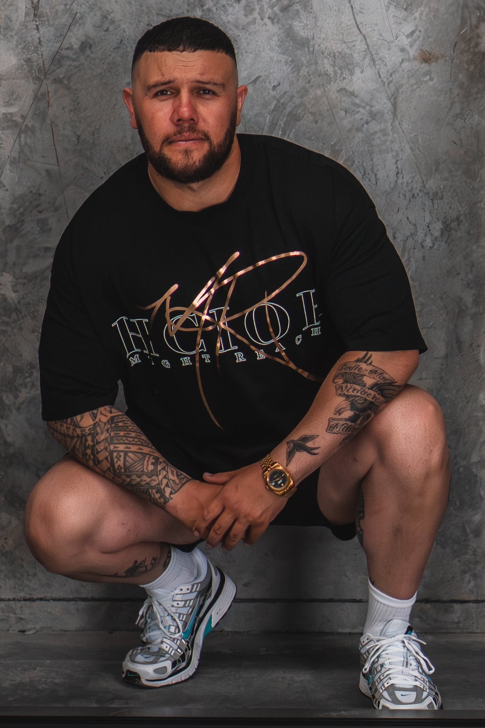 OVERSIZED MIGHT REACH ROSE GOLD