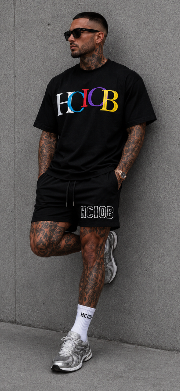 HCIOB COLOUR DRIP TEE