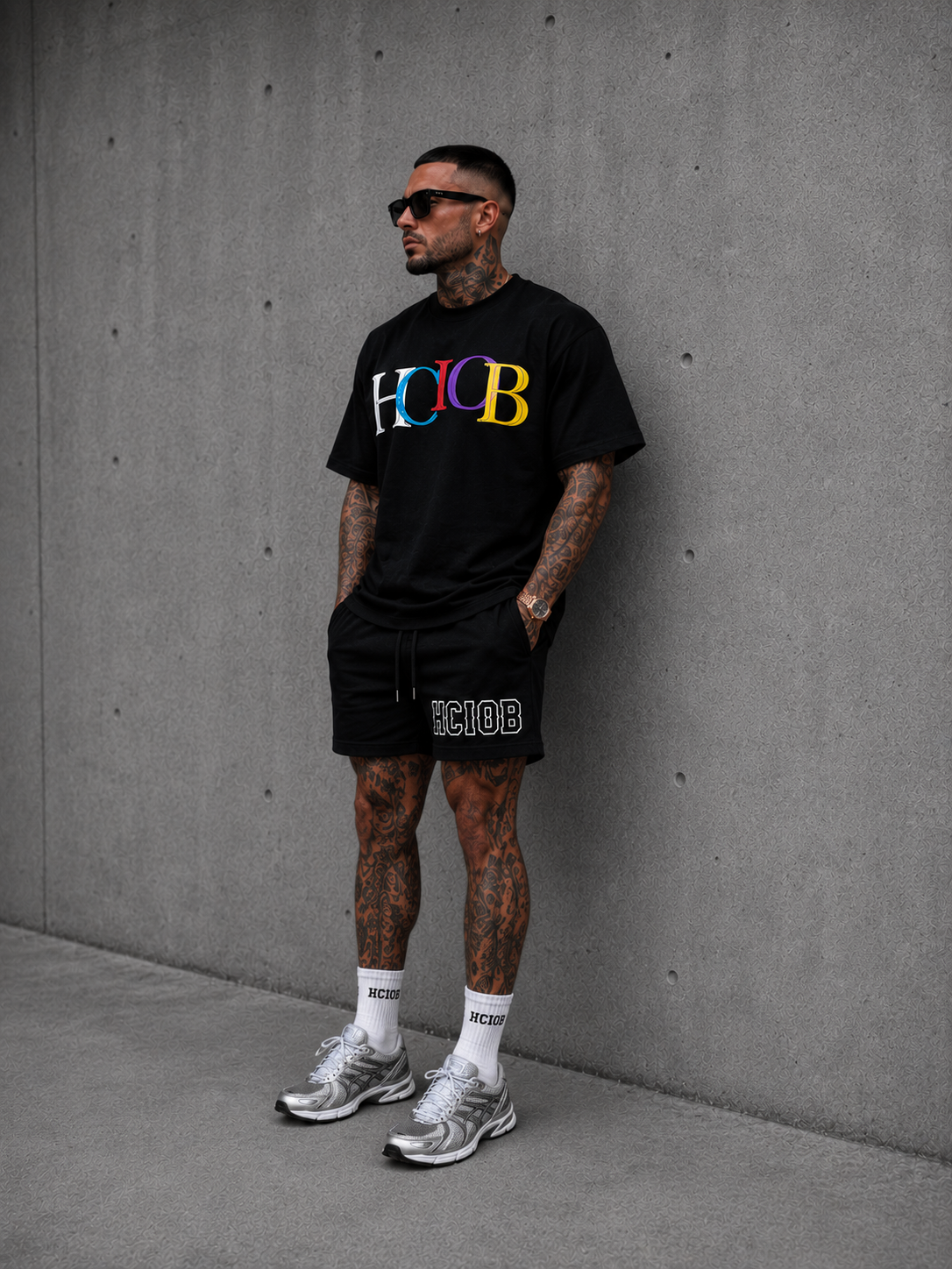 HCIOB COLOUR DRIP TEE