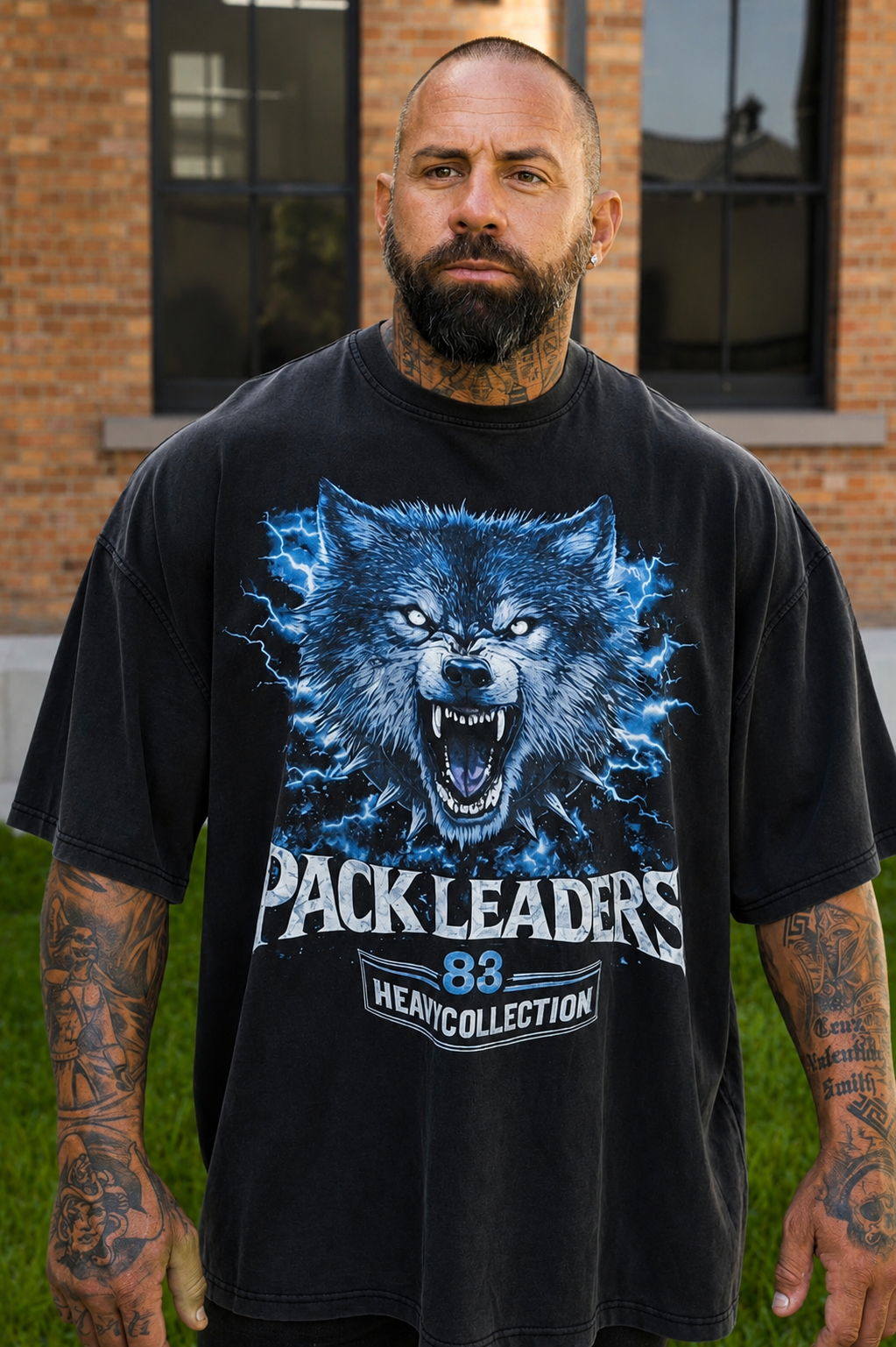 PACK LEADERS OVERSIZED VINTAGE TEE