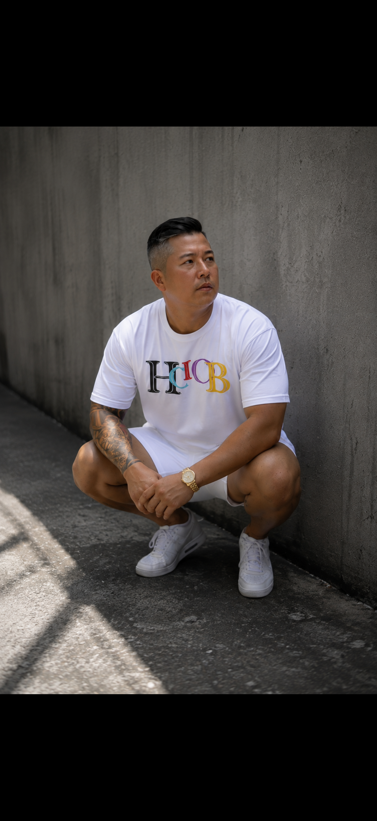 HCIOB COLOUR DRIP (WHITE)