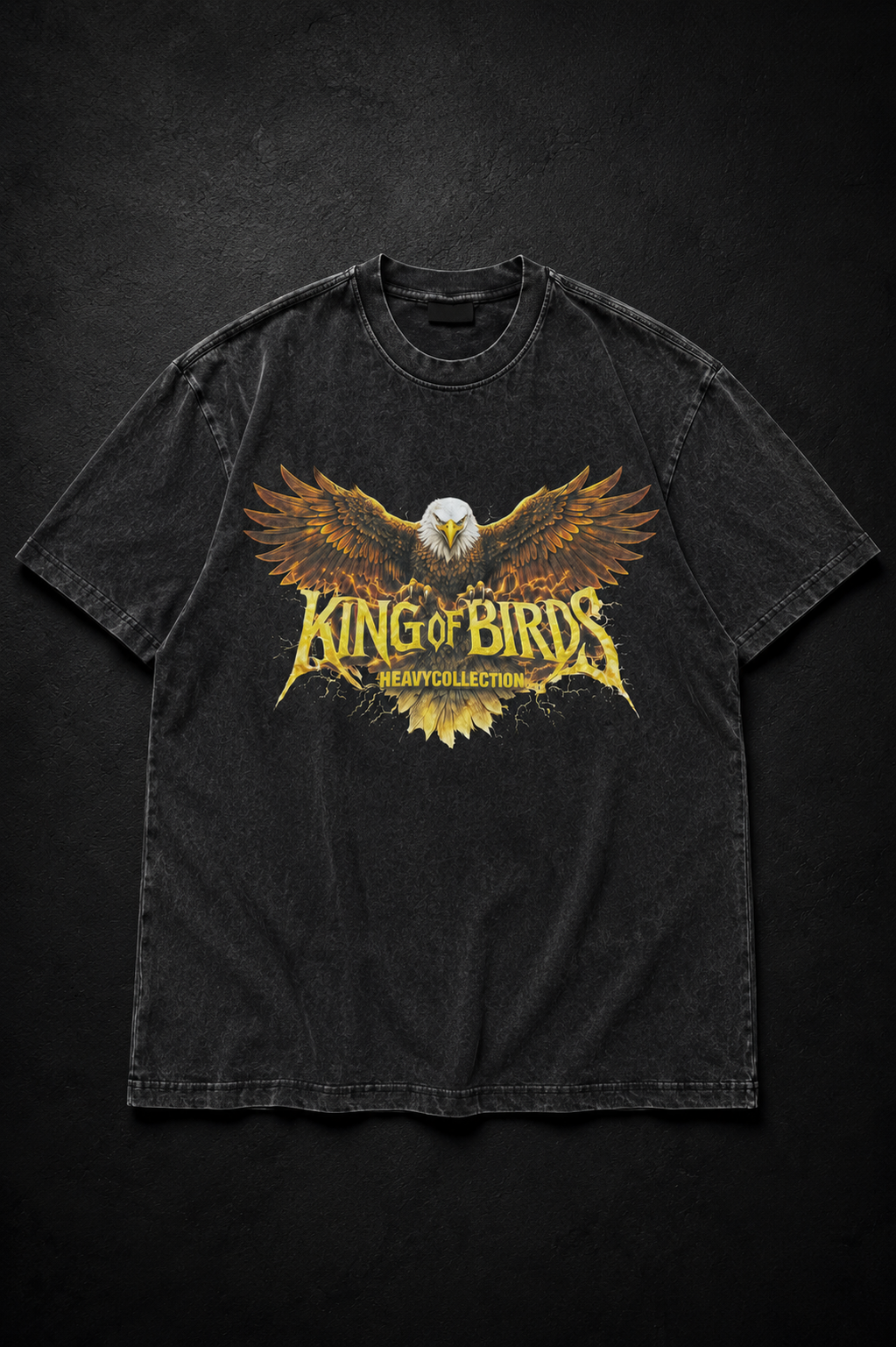 KING OF BIRDS OVERSIZED VINTAGE TEE