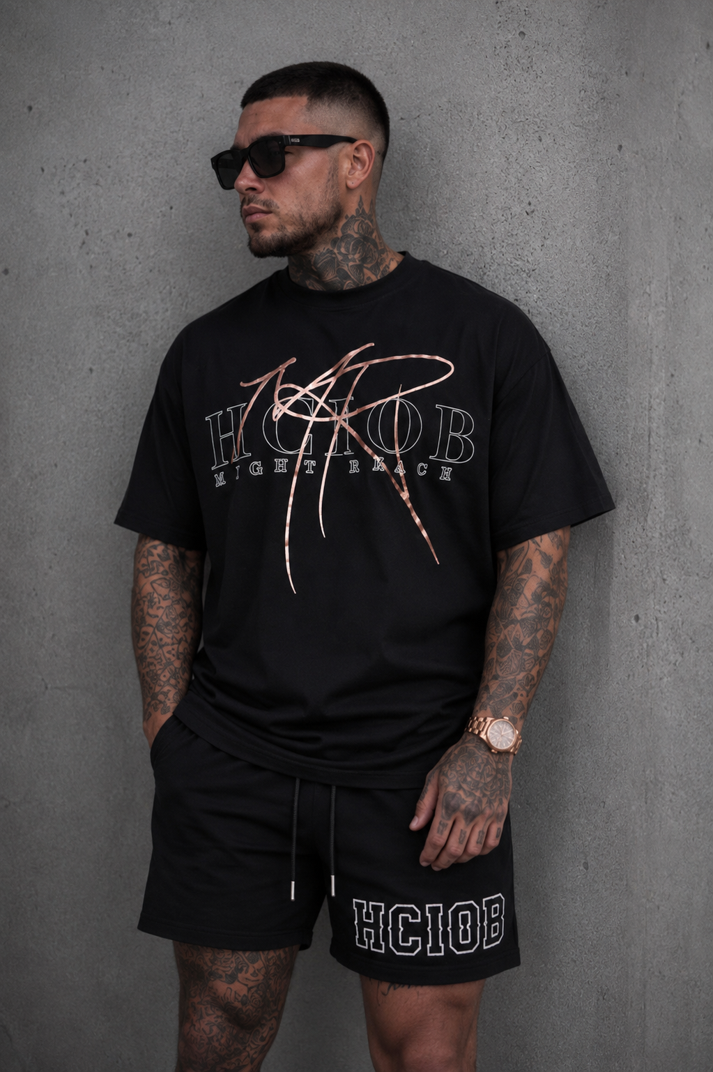 OVERSIZED MIGHT REACH ROSE GOLD